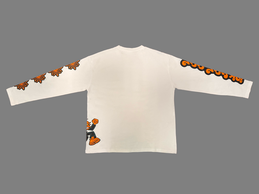 Woo World Long Sleeve – White