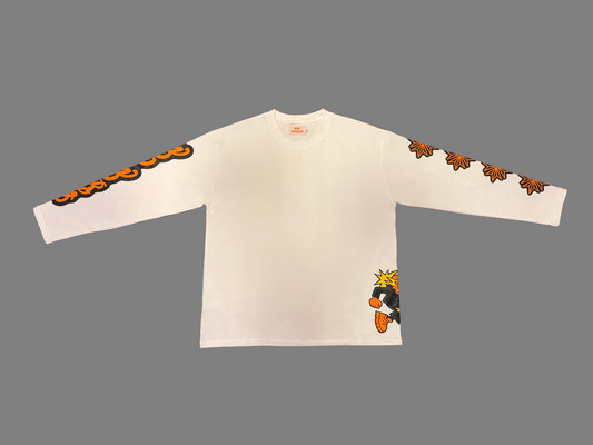 Woo World Long Sleeve – White